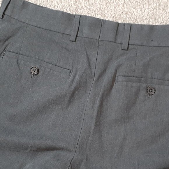 WOMEN'S "Express" Dark Gray Casual Pants w Hook & Zipper; Size 30/30 - Picture 4 of 6